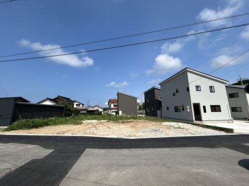 《東出雲町今宮》新規分譲地B区画☆71坪超の広々敷地♪平屋住宅にもおすすめ◎