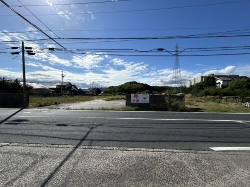 《斐川町上直江》村田製作所周辺・約469坪・準工業地域の大型用地