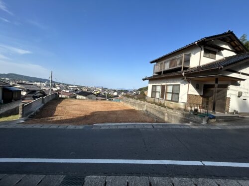 【上乃木6丁目】価格改定598万円！約85坪の広々とした更地｜境界確定済み・建築条件なし