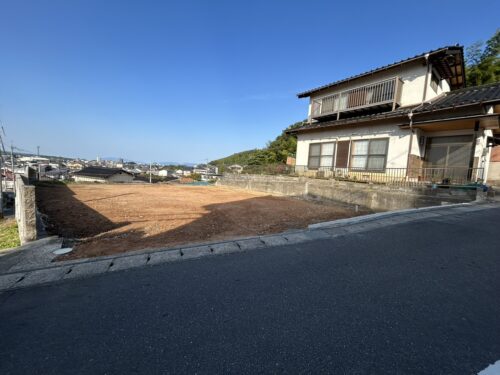 【上乃木6丁目 土地】約85坪・580万円｜解体更地渡し予定・建築条件なし